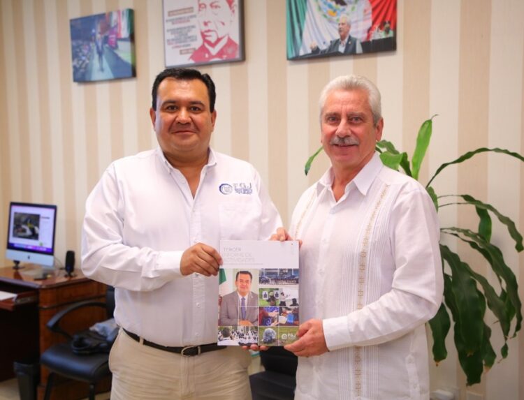 Recibe Diputado Zertuche tercer informe de la Fiscalía General de Justicia de Tamaulipas