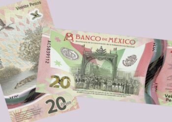 Nuevo billete de 20 pesos gana como el mejor de Latinoamérica
