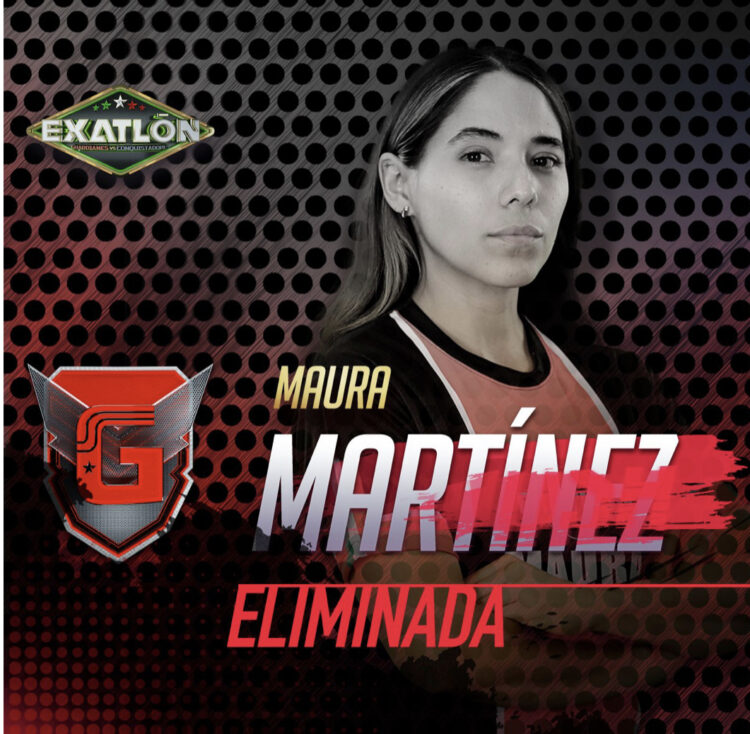 Maura Martínez eliminada de exatlon