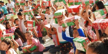 Llegan 20 mil juguetes para niños en Tamaulipas.