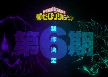 El famoso anime Boku No Hero Academia revela un nuevo post promocional para su sexta temporada.