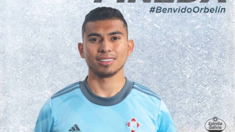 Orbelín Pineda es nuevo jugador del Celta de Vigo
