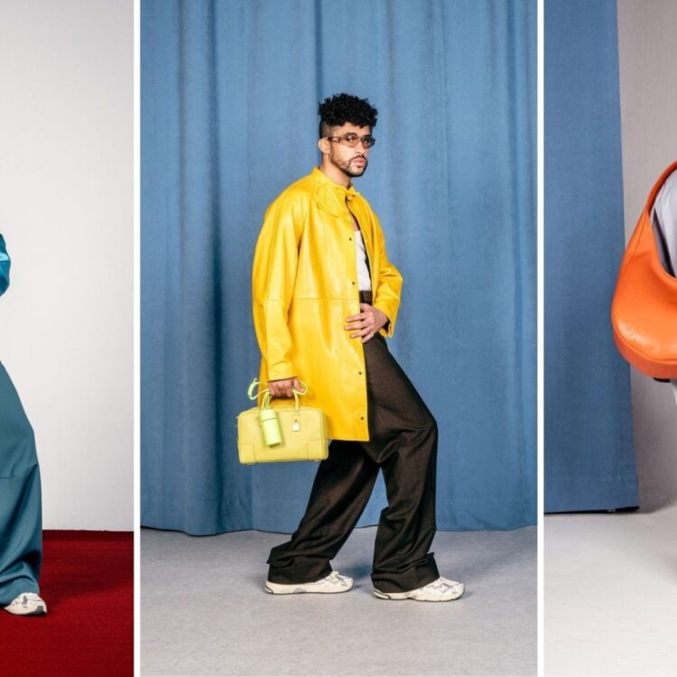 Bad Bunny modela para la revista Vogue