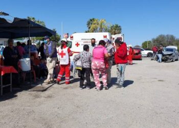 Nueve lesionados en aparatoso choque