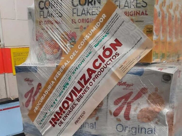 Por imágenes animadas y falta de sellos, retiran 380 mil piezas de Kellogg’s