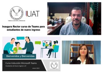 Inaugura Rector de la UAT curso en línea para estudiantes de nuevo ingreso