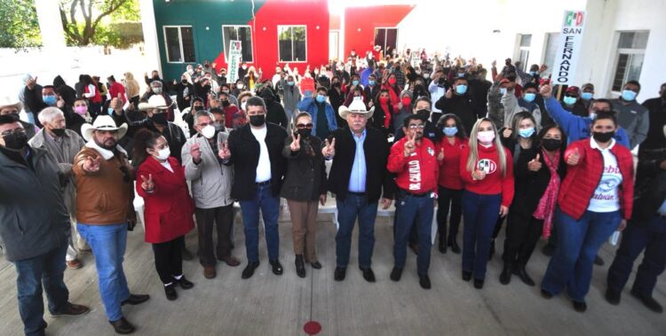 Tenemos un proyecto ganador con César Verástegui: Priistas de San Fernando