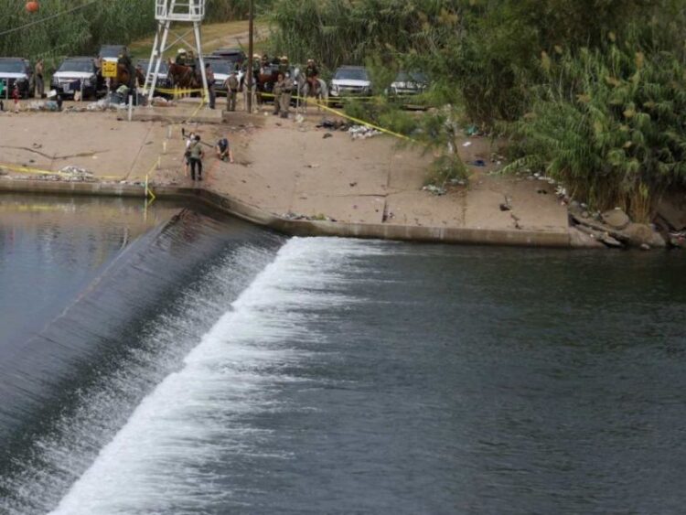Migración recupera cuerpo de niña venezolana en Río Bravo