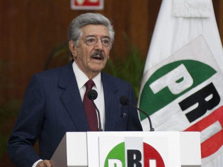 Murió Adolfo Lugo Verduzco, expresidente nacional del PRI