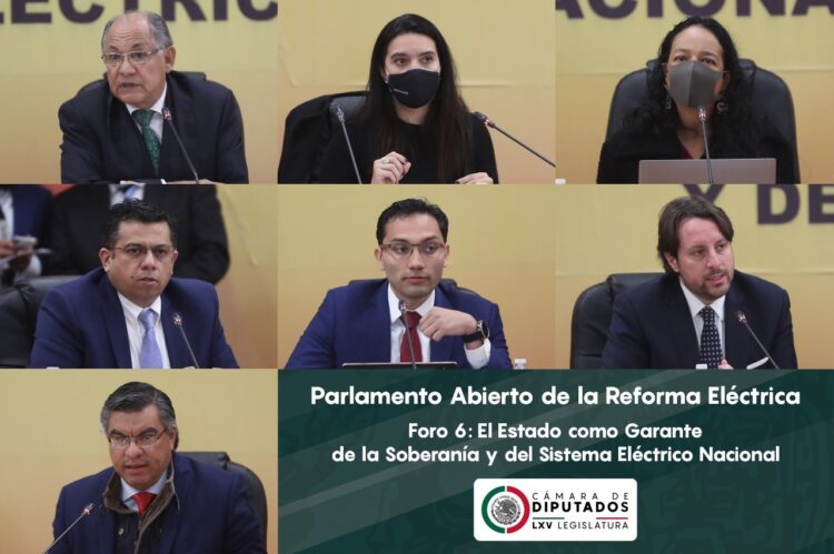 Concluye sexto foro del Parlamento Abierto sobre análisis de reforma al sector eléctrico