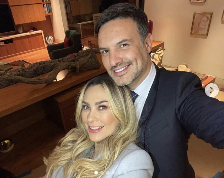 Aracely Arámbula presume a su nuevo ‘esposo’