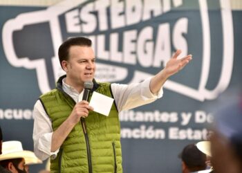 Esteban Villegas, candidato a gobernador de la alianza “Va por Durango”