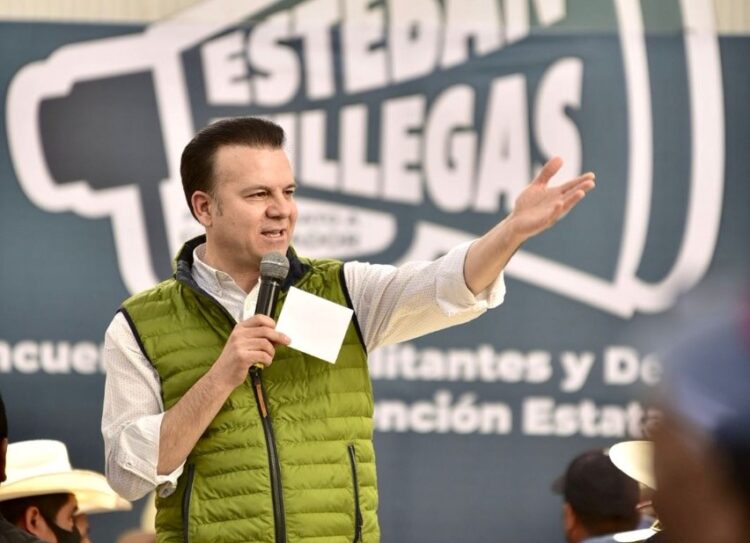 Esteban Villegas, candidato a gobernador de la alianza “Va por Durango”