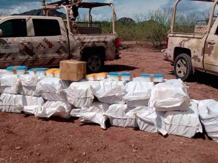 Sedena asegura aeronave con drogas en Sonora