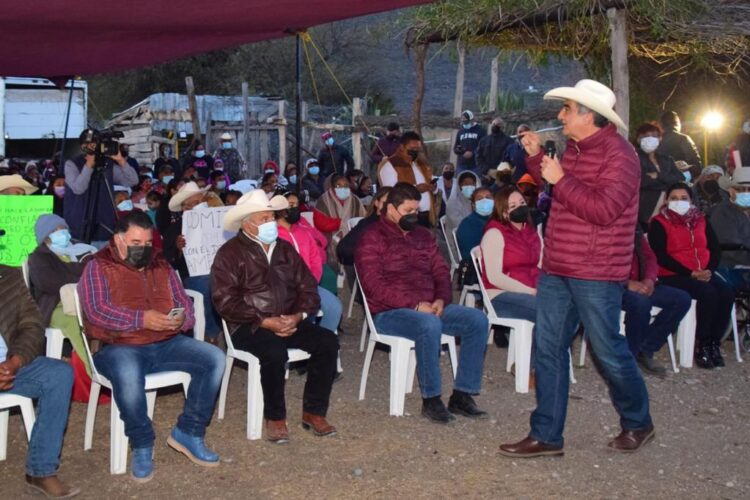Llegará la transformación a Miquihuana, compromete Américo Villarreal