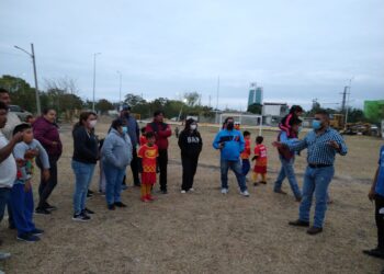 Habilita Gobierno de Victoria espacio deportivo en Pajaritos.