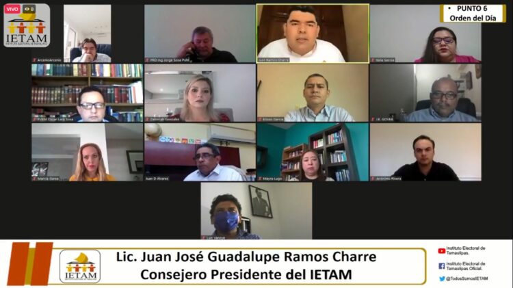 Aprueba IETAM plataformas electorales y convenios de coalición y candidatura común