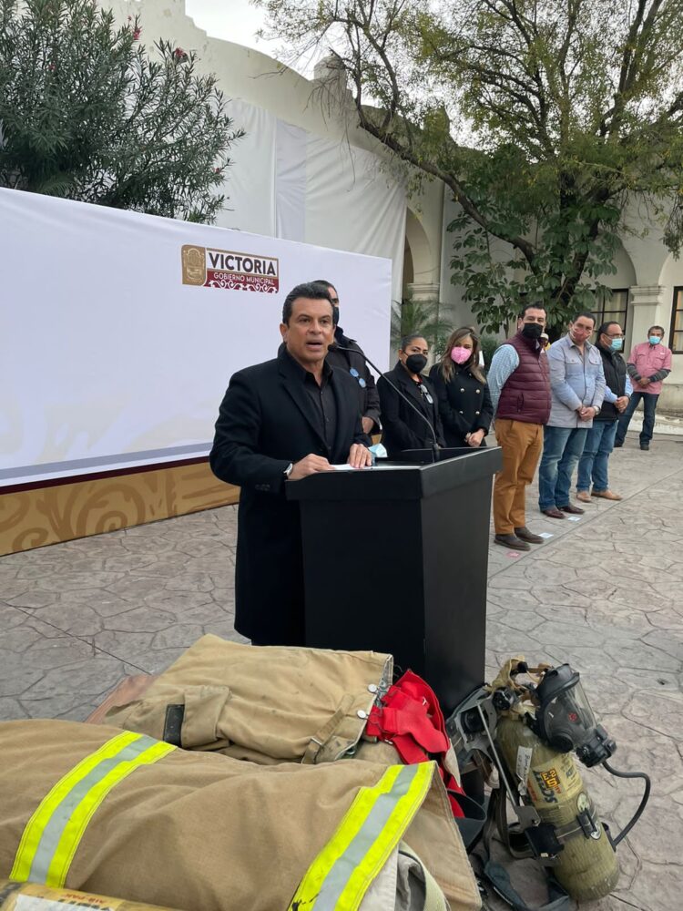 Equipan a Protección Civil de Cd.  Victoria