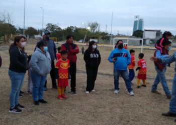Habilita Gobierno de Victoria espacio deportivo en Pajaritos.