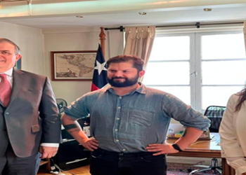 Canciller de México sostuvo reunión con el presidente electo de chile