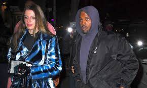 Julia Fox y Kanye West juntos