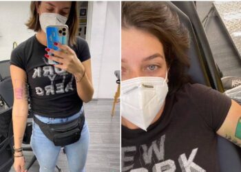 Nerea Godínez, novia de Octavio Ocaña se tatúa su rostro