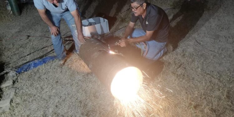 Reactivan bombeo de agua del acueducto a Cd. Victoria, tras reparar fuga