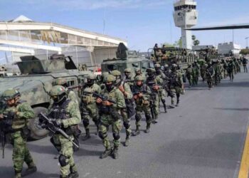 Fuerzas federales respaldan seguridad en Nuevo Laredo, tras caos por captura de capo