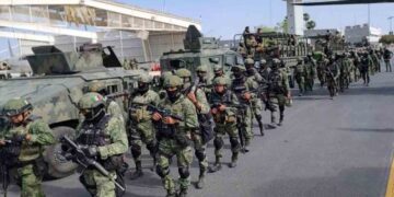 Fuerzas federales respaldan seguridad en Nuevo Laredo, tras caos por captura de capo