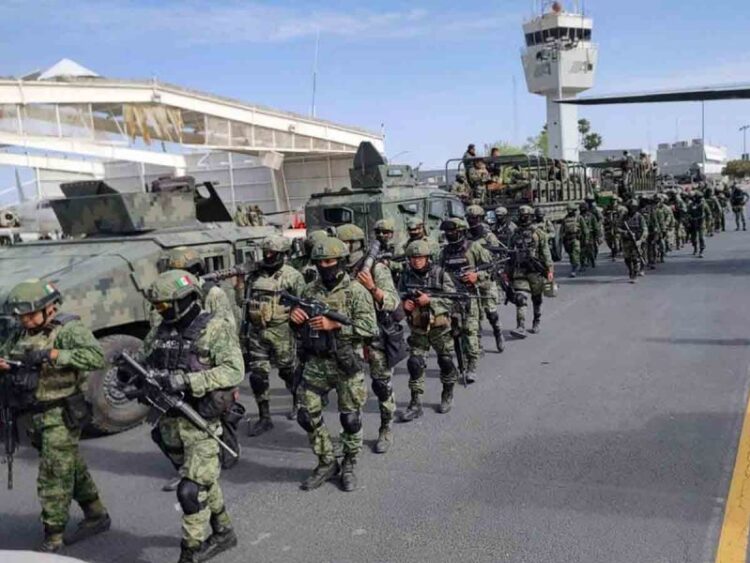 Fuerzas federales respaldan seguridad en Nuevo Laredo, tras caos por captura de capo
