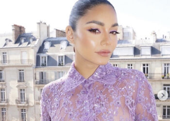 Vanessa Hudgens y su mini vestido en Paris