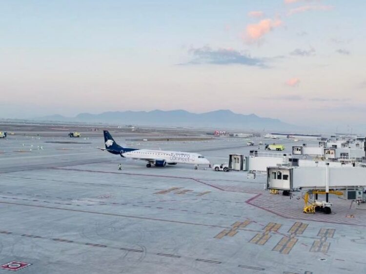 Despega vuelo de Aeroméxico a Villahermosa, el primero desde el AIFA