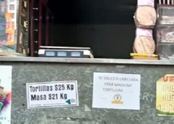 En menos de un año ha incremento tres veces la tortilla