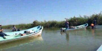 Bloquean pescadores laguna La Escondida; protestan porque no los dejan trabajar