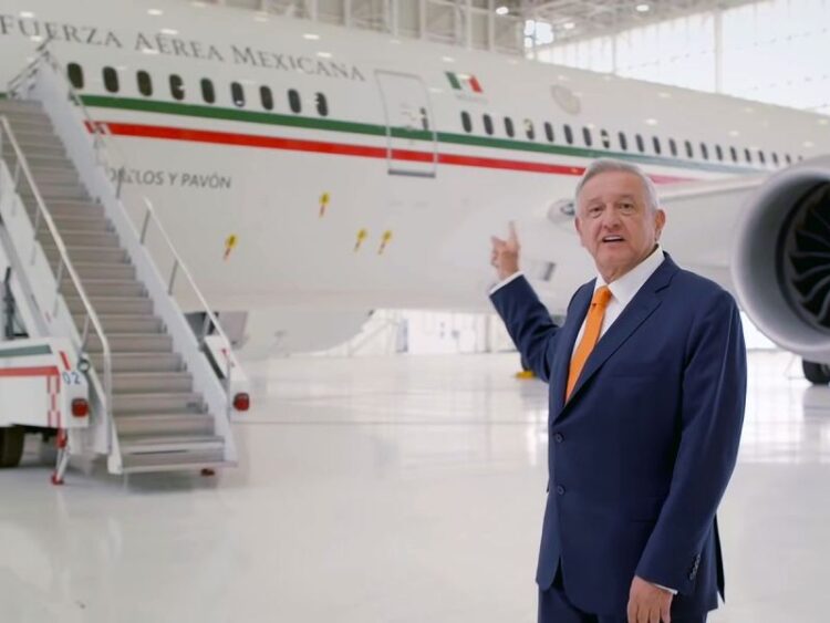 Rentarán el avión presidencial para bodas, fiestas, viajes…