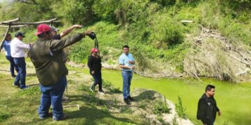 Denuncian contaminación en Río Conchos en San Fernando