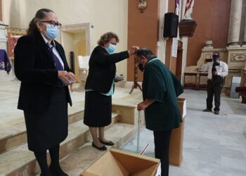 En el inicio de cuaresma en Altamira, piden por la paz en Ucrania