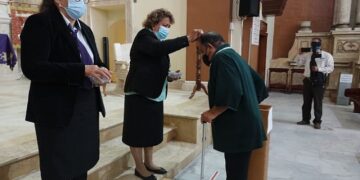 En el inicio de cuaresma en Altamira, piden por la paz en Ucrania