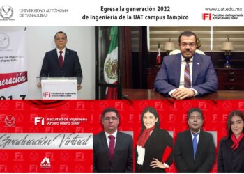 Egresa la generación 2022 de Ingeniería de la UAT Campus Tampico