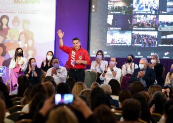 Líderes nacionales de “Va por México” firma agenda por las mujeres de Tamaulipas 