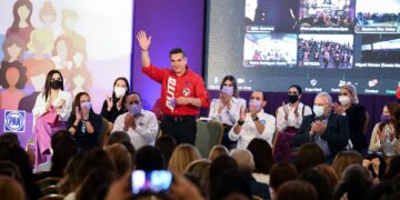 Líderes nacionales de “Va por México” firma agenda por las mujeres de Tamaulipas 