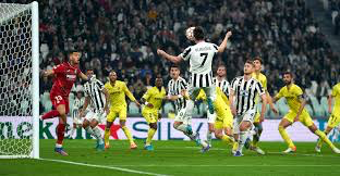 Villarreal goleó a la Juventus en Turín en Champions League