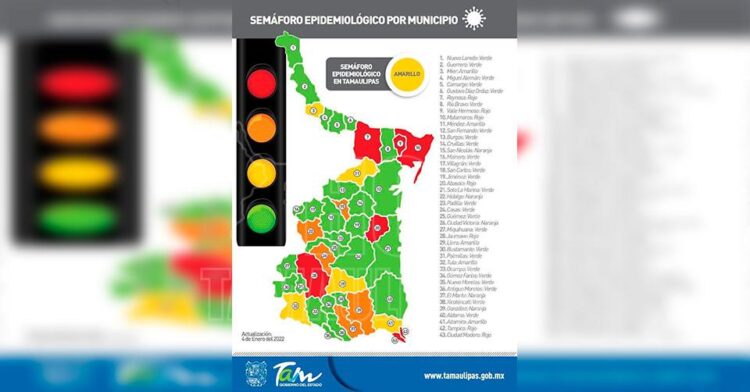 Ciudad Victoria esta en Naranja en el semáforo epidemiológico.