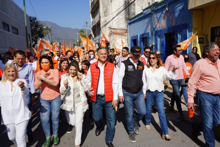 La ola naranja nadie la detiene porque Tamaulipas merece un gobierno de Díez