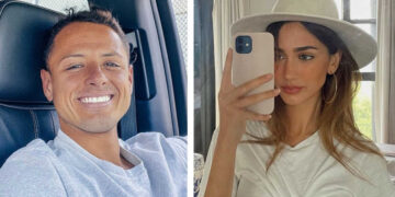 Chicharito presume a su nueva novia