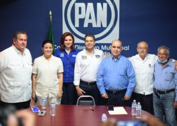 Rafael Pedraza asume dirigencia del PAN en Nuevo Laredo