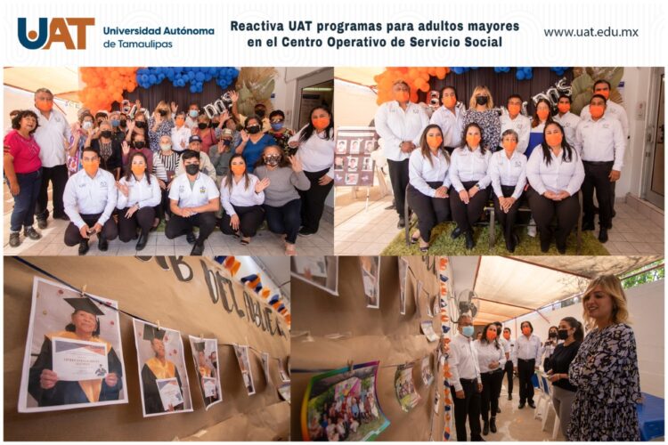 Reactiva la UAT programas para adultos mayores en el Centro Operativo de Servicio Social