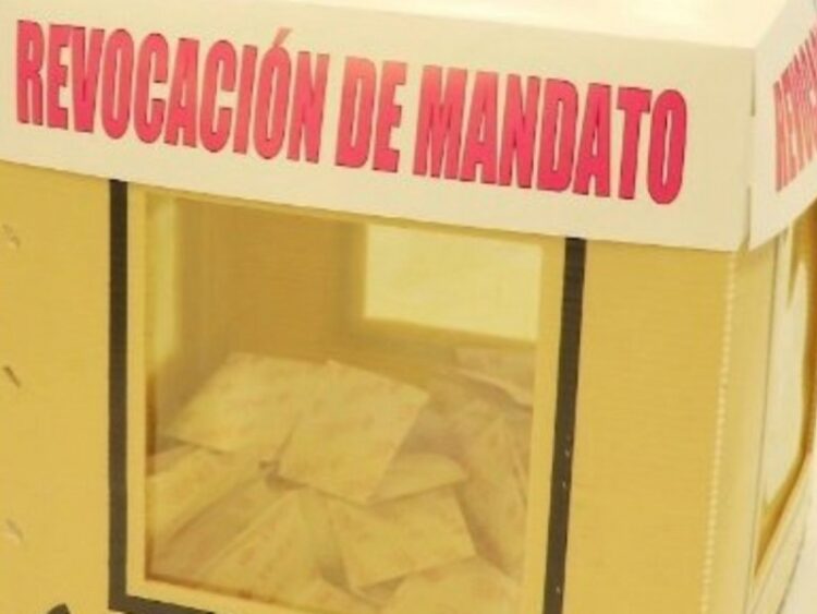 TEPJF recibe cómputos del INE sobre revocación de mandato