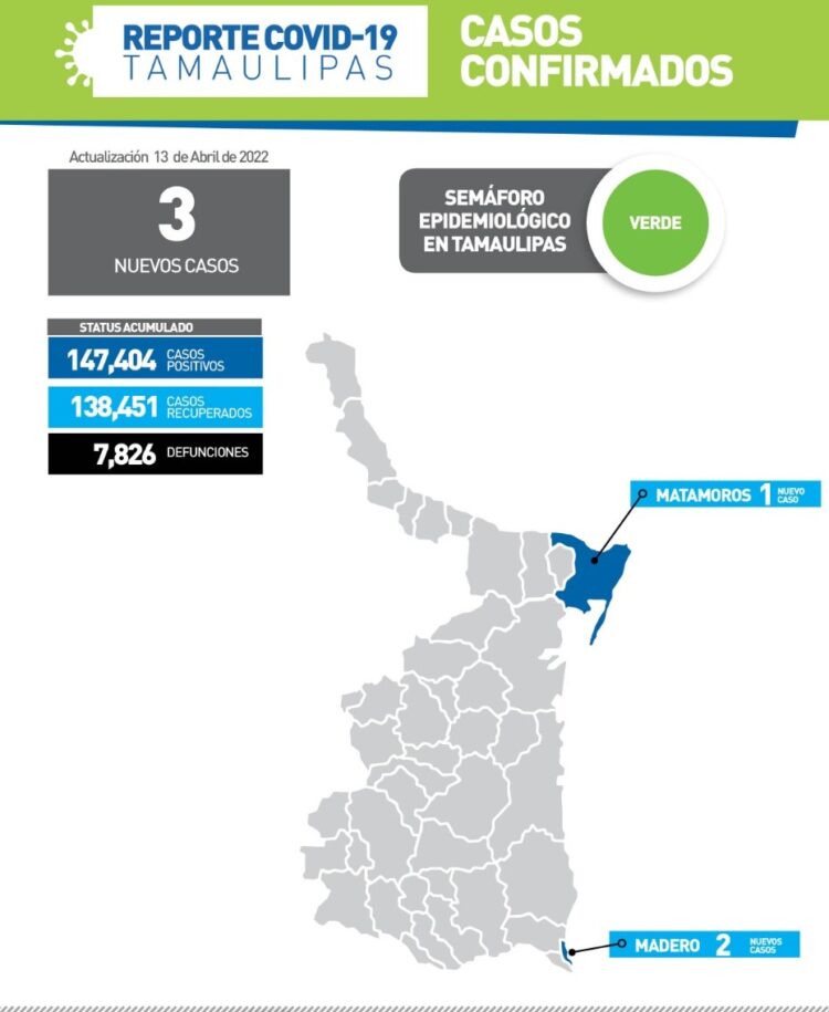 Llaman a tamaulipecos a completar esquema de vacunación contra Covid