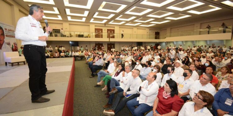 Preside Américo Villarreal en Tampico Foro del Cambio y la Transformación de Tamaulipas